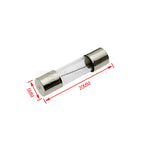 10PCS 5*20/6*30MM Fast Blow Glass Tube Fuse F0.1A 0.2A 0.5A 1A 1.5A 2A 2.5A 3.15A 4A 5A 6.3A 7A 8A 10A 12A 15A 20A 25A 30A 250V