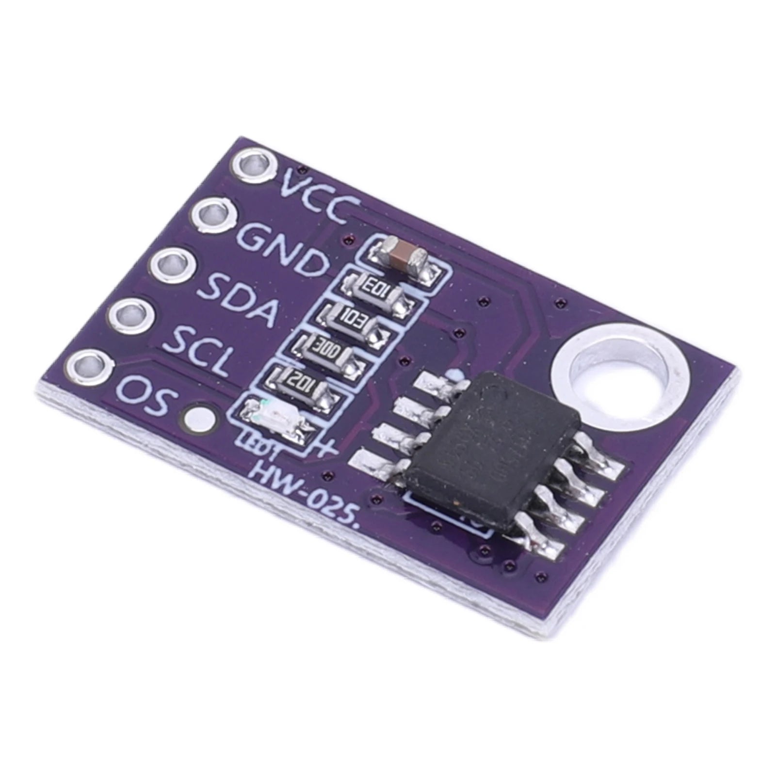 LM75 LM75A Temperature Sensor Module LM75BD High Precision Development Board DIY Projects/Smart Home/Industrial Control