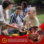 Probe Type Food Thermometer Kitchen Digital Thermometer For Meat Milk Cooking Food BBQ TP300 Electronic Temperature Gauge Tool