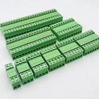10Pairs Aerial Butt Welding Type 15EDGRK 3.5mm 2/3/4/5/6/7/8/9/10/12pin PCB Screw Plug-in Terminal Block Male+Female Socket