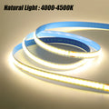5M 10M 20M 50M/Roll COB Strip AC 220V 240Leds/M IP20 3000K 4000K 6000K Driver Build In Home Decor Flexible Ribbon Rope LED Light