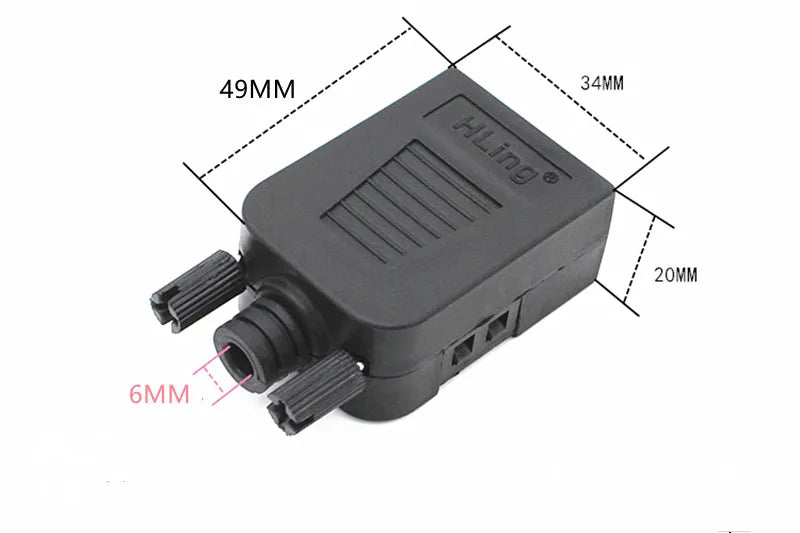 DB9 RS232 RS485 Connector Male Female 9 Pin Breakout Terminals COM Connector D-SUB Terminals 21-24 AWG Wire Solderless Connector