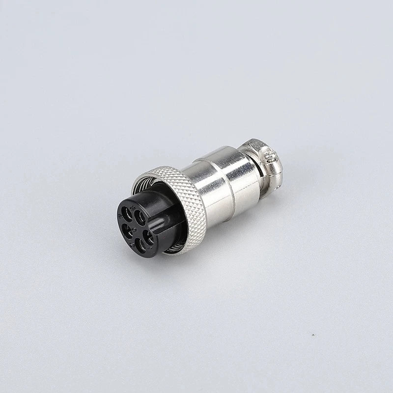 GX12 2/3/4/5/6/7Pin Nut Type Aviation Plug 12mm Circular Socket  Male & Female Electric Power Panel M12 Connector