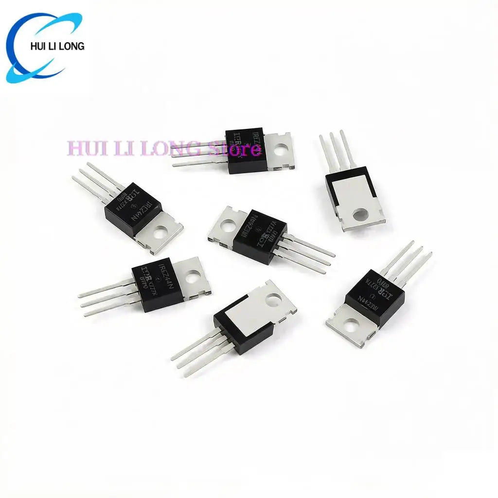 5/10/20pcs IRFZ44N IRFZ44 N-Channel Power MOSFET Transistor, International Rectifier Power 49A 55V 3-Pin TO-220