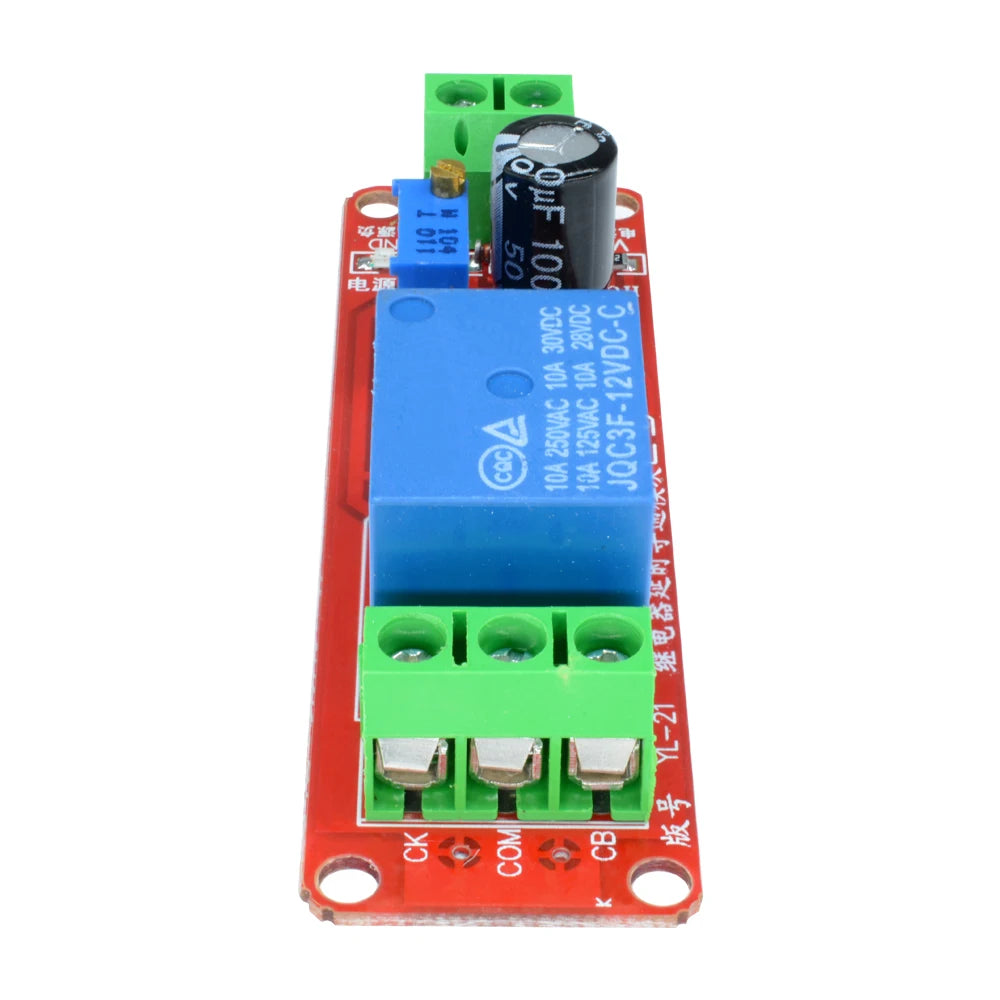 DC 5V 12V Time Delay Relay NE555 Time Relay Shield Timing Relay Timer Control Switch Car Relays Pulse Generation Duty Cycle