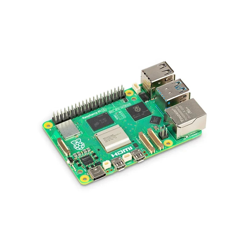 Official Original Raspberry Pi 5 Cortex-A76 Linux 2GB 4GB 8GB 16GB Arm Board Python Programlama PCIe Gigabit Ethernet USB3.0
