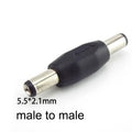 DC Power Adapter 5.5X 2.1MM Female to Female Male to 5.5x2.5mm 3.5mm 3.5x1.35mm Male 5521 Plug 5525 Adaptor Jack for Laptop
