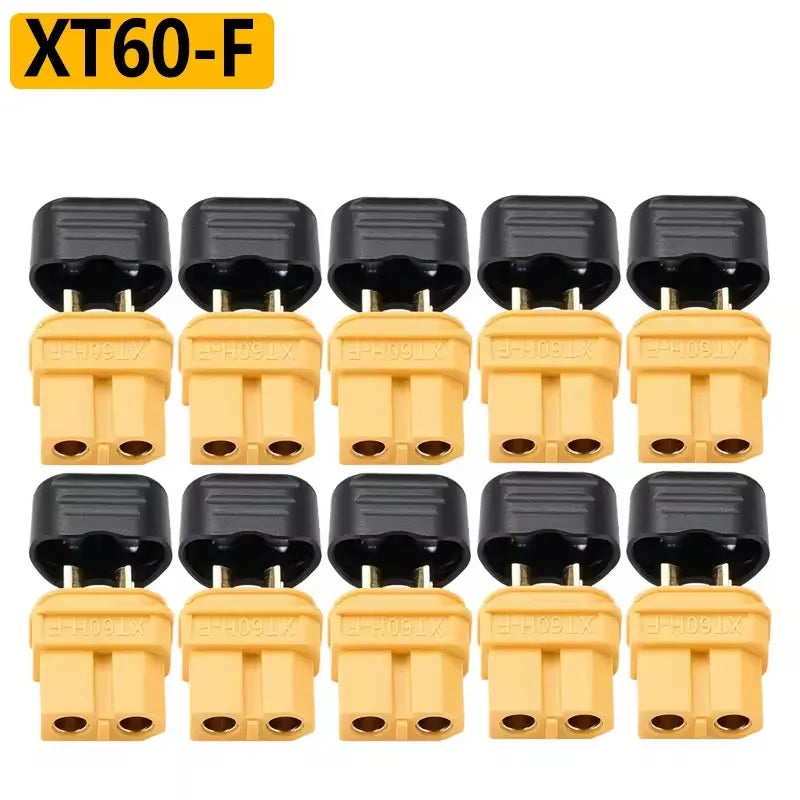 1-40PCS Male & Female Connector XT60 XT90 Plugs Wire Cable Connectors Adapter with Sheath Housing for RC Battery Car Airplane
