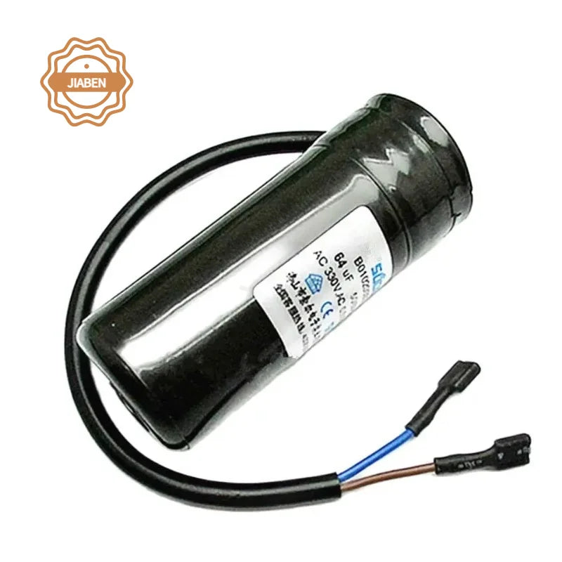 64UF 330V Compressor Starting Capacitor New Replacement For Refrigerator Fridge Repair Spare Accessories