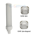 1PC G24d 2Pin 5W 7W 9W 11W 2U CFL PLC 13W 18W 26W LED Replacement Horizontal Retrofit PL Plug Lamp,Ballast Removal Required