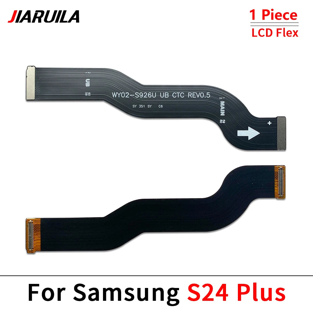 50Pcs，NEW Main FPC LCD Display Connect Wi-Fi Signal Antenna USB Mainboard Flex Cable Ribbon For Samsung S24 S24 Plus S24 Ultra