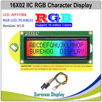 Grove 162 16X2 1602 3.3-5V Serial IIC I2C FSTN Positive Negative Character LCD Module Display Screen LCM Panel w/ RGB Backlight