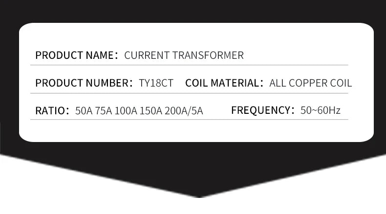 3PCS Miniature Precision Current Transformer Mini Rail Type Electric Meter Three-Phase Waterproof 0.5 Class