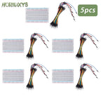 MB-102 Prototype Breadboard 400 830 Points Solderless PCB Bread Board Jumper Wires Cable Board DIY Dupont Wire for Arduino Kit