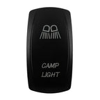 CUSTOM Dual RED Led Laser Etched Rocker Switch ON-OFF ON-OFF-ON (SPST DPDT) for ARB/Carling/NARVA 4x4 Caravan Accessories SUV