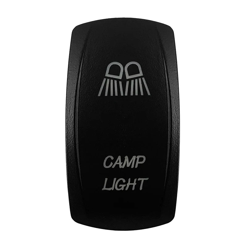 CUSTOM Dual RED Led Laser Etched Rocker Switch ON-OFF ON-OFF-ON (SPST DPDT) for ARB/Carling/NARVA 4x4 Caravan Accessories SUV