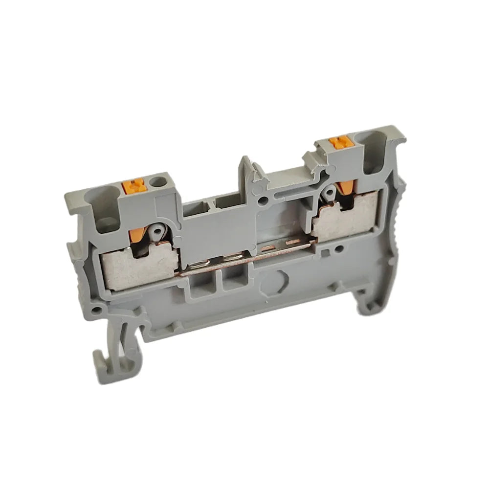 10PCS PT1.5 Screw Free Terminal Block 1.5mm² Wire Quick Push-In Din Rail Terminal Electrical Connector