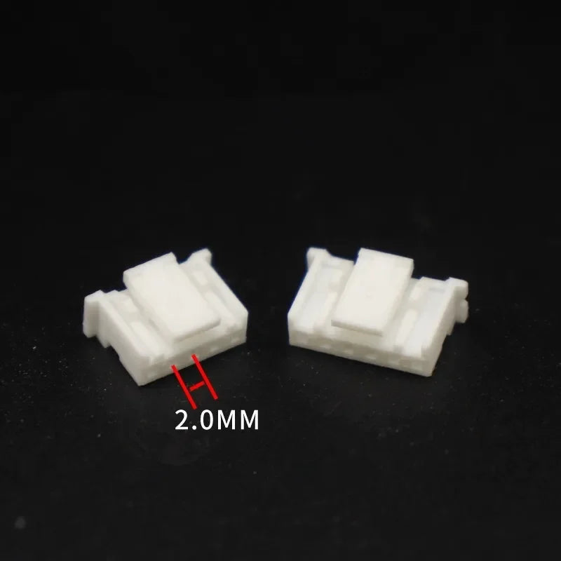 10 sets JST PAP-V-S PA PA2.0mm pitch Connector  Straight/Curved Needle  Housing Socket Terminals 2P3P4P5P6P7P8P9P10P11P12PIN