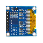 2PCS/lot 0.96 Inch OLED Display Module SSD1306 128x64 Resolution Low Power Consumption I2C Interface for DIY Projects