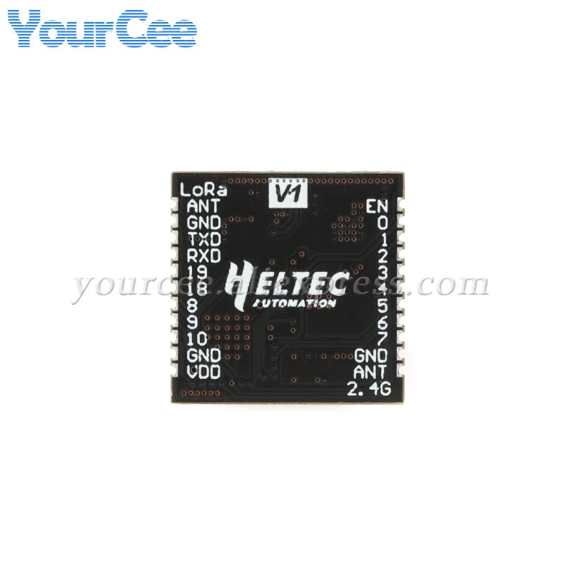 5PCS/1PC HT-CT62 ESP32C3 SX1262 Bluetooth-compatible BLE LoRa LoRaWAN Node WiFi Wireless Module 433-510MHz 863-928MHz Antenna