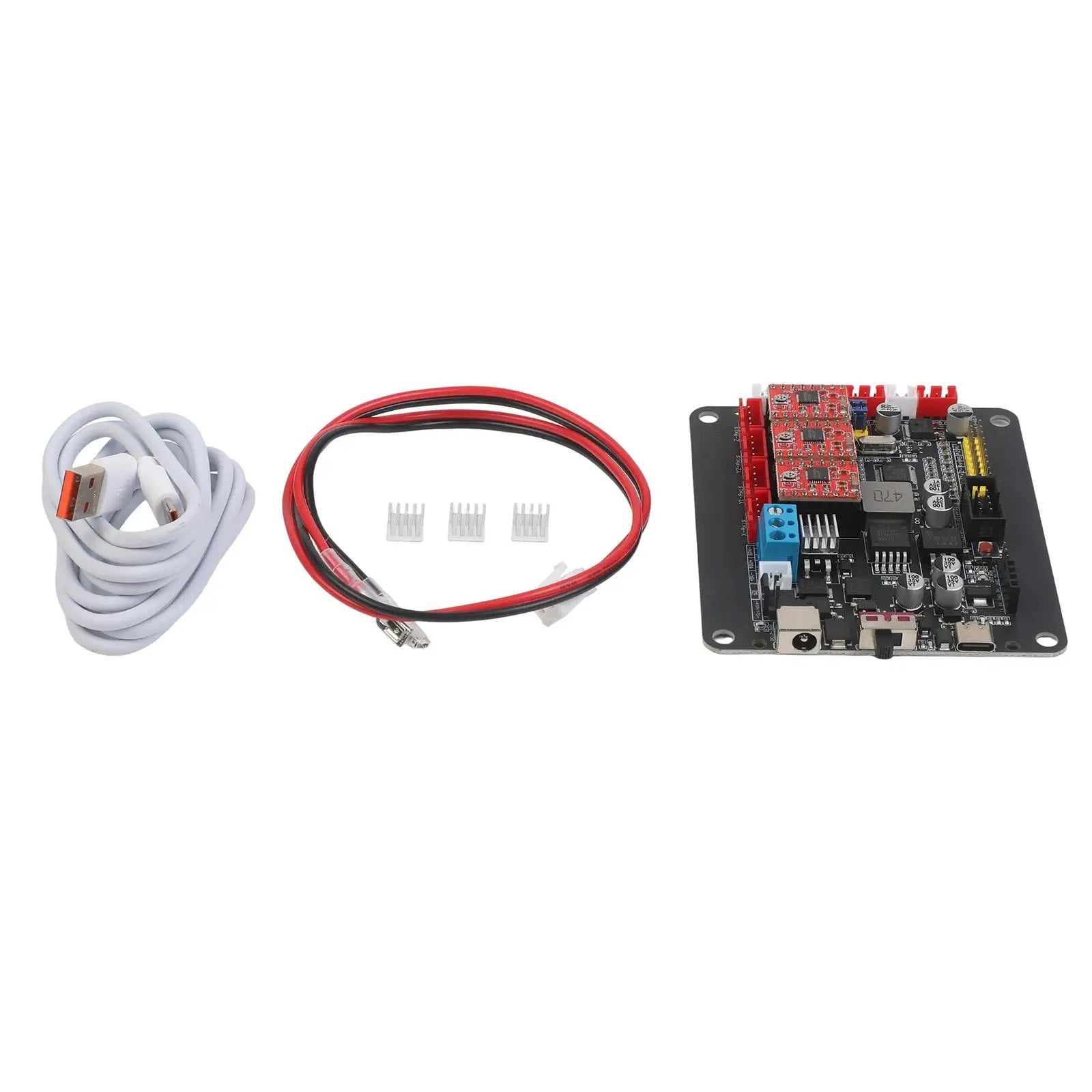 For GRBL 1.1 Controller Board For CNC Router 3018 2418 1610 With Double Y Support A4988 Stepper Motor Driver USB Connection