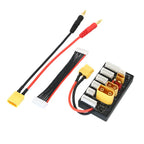 XT30 XT60 XT90 JST T Plug 2-6S Parallel Charging Board Lipo Battery Charger Connector for Imax B6 B6AC ISDT Q6 Lite Charger
