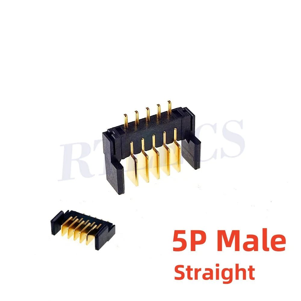 5 20Pcs Blade Male Battery Connector 2.0 MM Pitch 3 4 5 6 7 8 9 10 11 12 Position Right Angle Through Holes Straight PCB Header