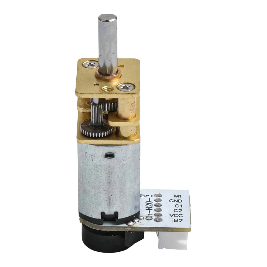 For GA12 For N20 High Torque DC Motor with Encoder Excellent Replacement Option for Robotics and Hobby Projects