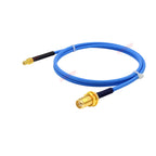 1PCS SMA to MCX RG405 Cable SMA/ RP-SMA Male Female to MCX Male Straight/Right Angle Plug 086 Pigtail 50Ω High Frequency Jumper