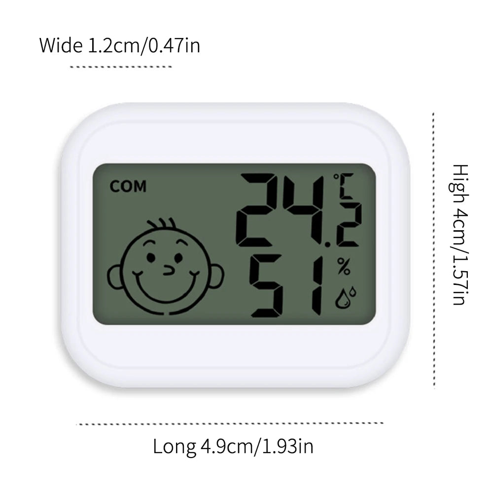 Mini LCD Digital Thermometer Hygrometer Electronic Digital Temperature and Humidity Meter Sensor Gauge Weather Station for Home