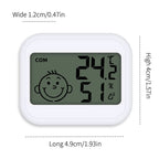 Mini LCD Digital Thermometer Hygrometer Electronic Digital Temperature and Humidity Meter Sensor Gauge Weather Station for Home