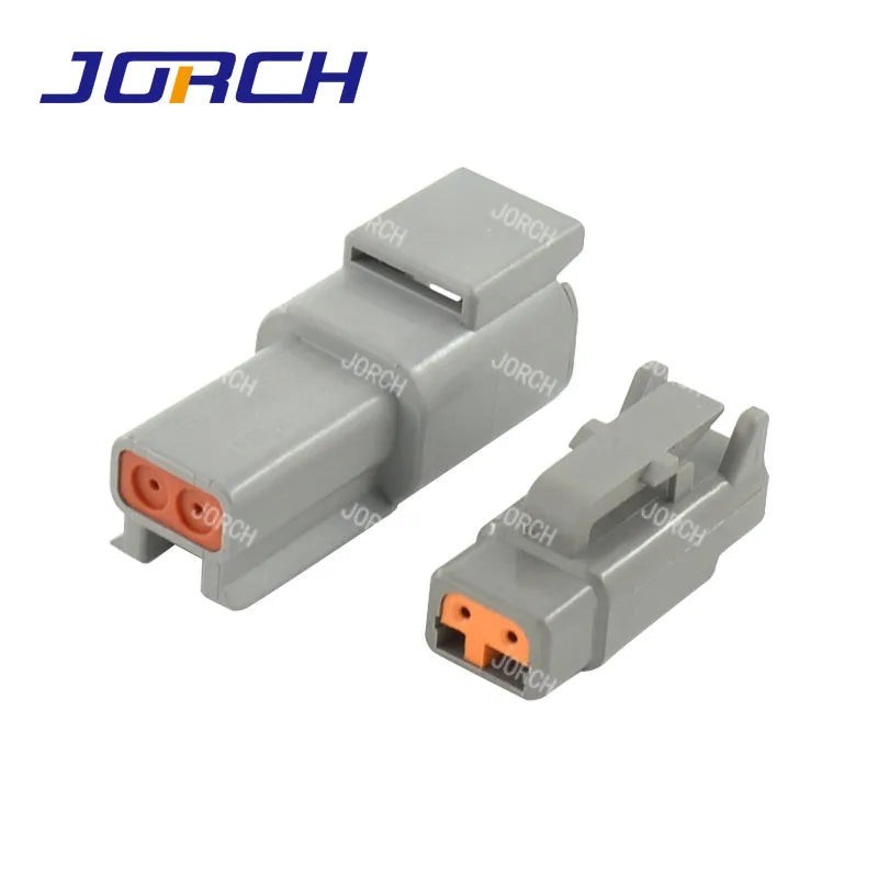 DTM 2Pin DTM06-2S DTM04-2P Waterproof Electrical Connector Inlet Air Temperature Sensor Plug with Round Terminals