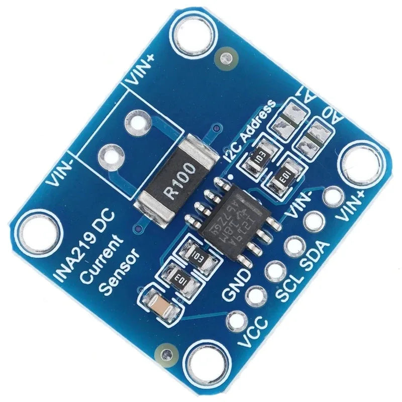 1-10pcs INA219 Bi-directional DC Current Power Supply Sensor Breakout Module DIY 3V-5V IIC I2C Power Monitoring Sensor Module