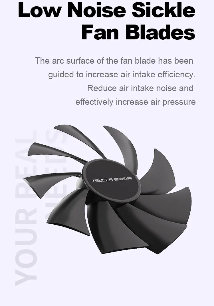 Teucer AF 14025 PC Case Cooling Fan 12V 4Pin PWM MHDB Hydraulic Bearing White 14CM Silent Fan for Computer Radiator Ventilator