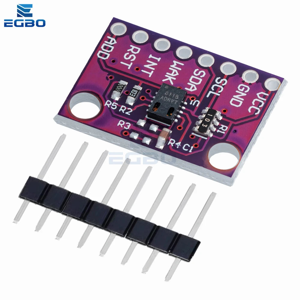 1~3PCS Gas Sensor Carbon Dioxide Detection Sensor Module CCS811 CO2 eCO2 TVOC Air Quality Detecting I2C Output CJMCU-811 EGBO