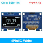 XCW 1.3 inch OLED module SPI/IIC I2C Communicate white/blue color 128X64 1.3 inch OLED LCD LED Display Module 1.3" OLED Module