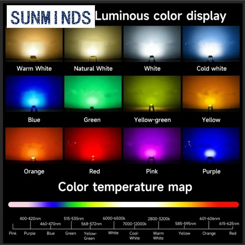 1 reel/3000pcs 0402 0603 0805 1206 SMD LED Red Yellow Green White Blue Orange Purple  warm white ice blueLight Emitting Diode