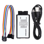 USB Logic Analyzer Device Set Mini Digital  Size 8 Channel Input Memory 24MHz Logic Analyzer 24MHz USB Logic Analyzer