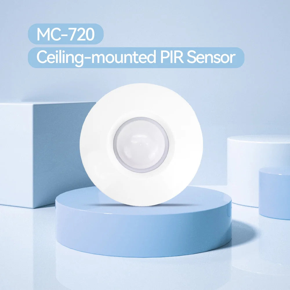 Meian Wired PIR Motion Sensor, Infrared Alarm Detector, Human Body Presence Sensor, Smart Home Security, Work with Alarm Host