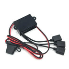 Car Power Converters 12V 24V to 5V 6A 30W Power Adapter DC Step Down Buck Power Converter with Triple USB Output for Car Phone C