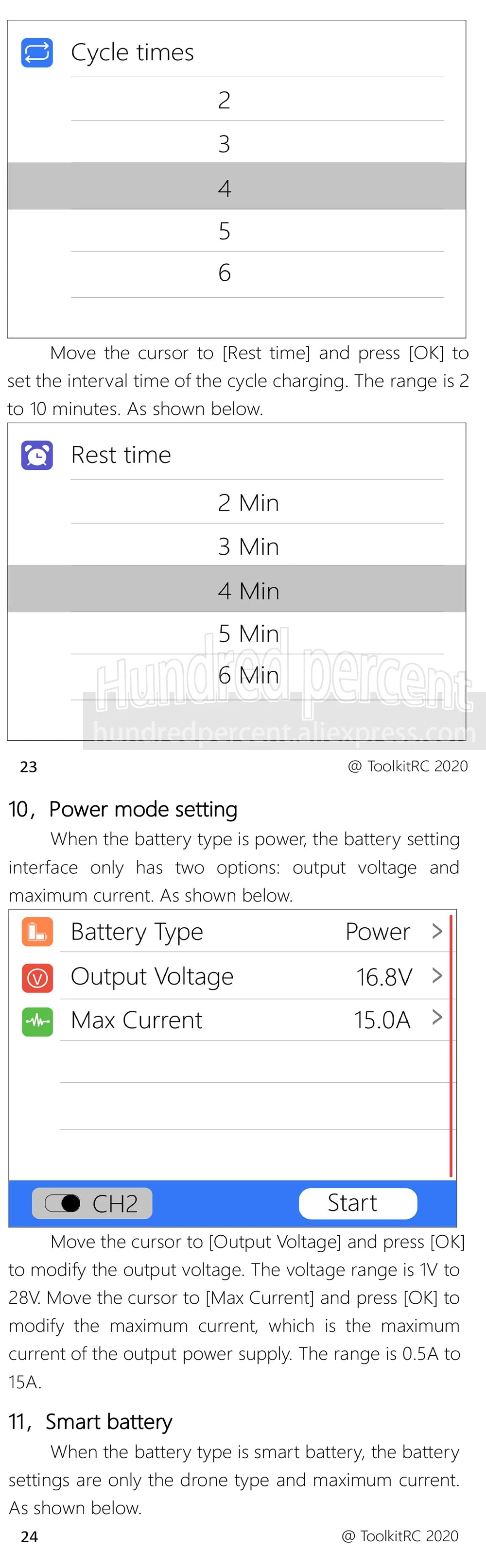 ToolkitRC M6D V3 500W 15A DC Dual Channel MINI Smart Charger Discharger For 1-6S Lipo Battery FPV Model Spare Part Replace