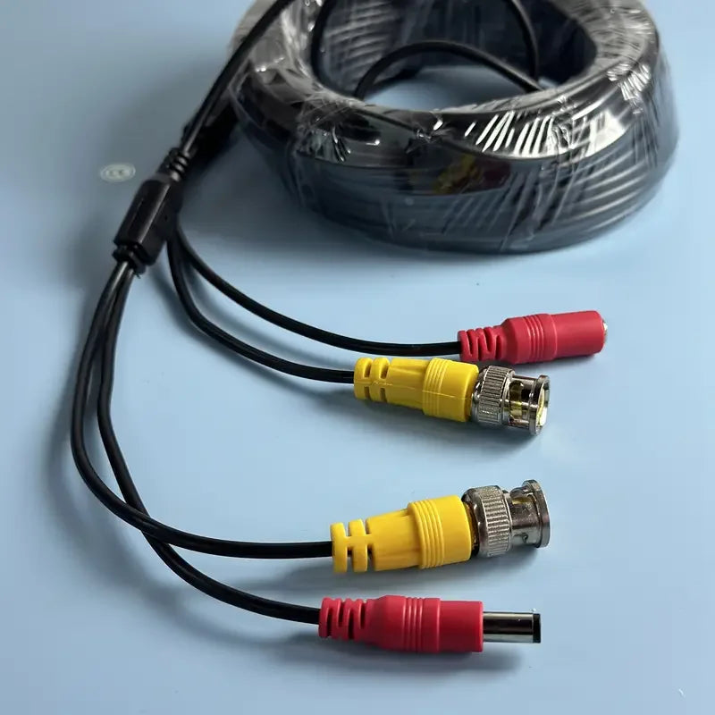 5-30M BNC+DC Connector 2 in 1 BNC CCTV Cable coaxial Video Power AHD Cameras Cable for DVR System