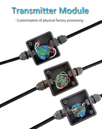 Load Cell Transmitter Amplifier Module 4-20mA 0-10V 0-5V Analog Output with Waterproof Junction Box for Weight Sensor Cell