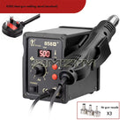 Professional 858D Hot Air Gun Rework Station for SMD SMT BGA Electronic Repair 110V 220V