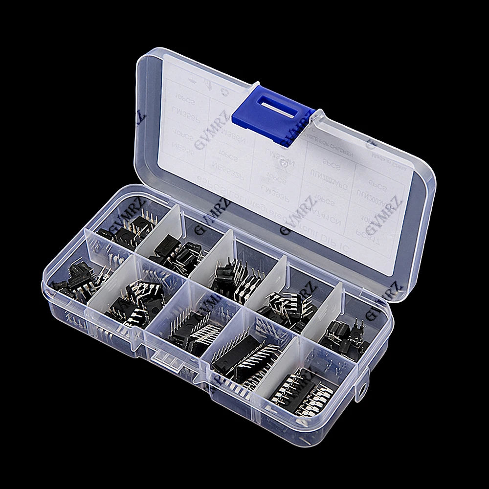 10Values 85PCS IC LM324 PC817 LM358 chip IC kit DIP direct insertion NE555 single precision timer LM393