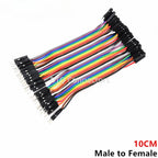 Dupont Line 10CM 20CM 30CM 40Pin Male to Male + Male to Female and Female to Female Jumper Wire Dupont Cable for Arduino DIY KIT
