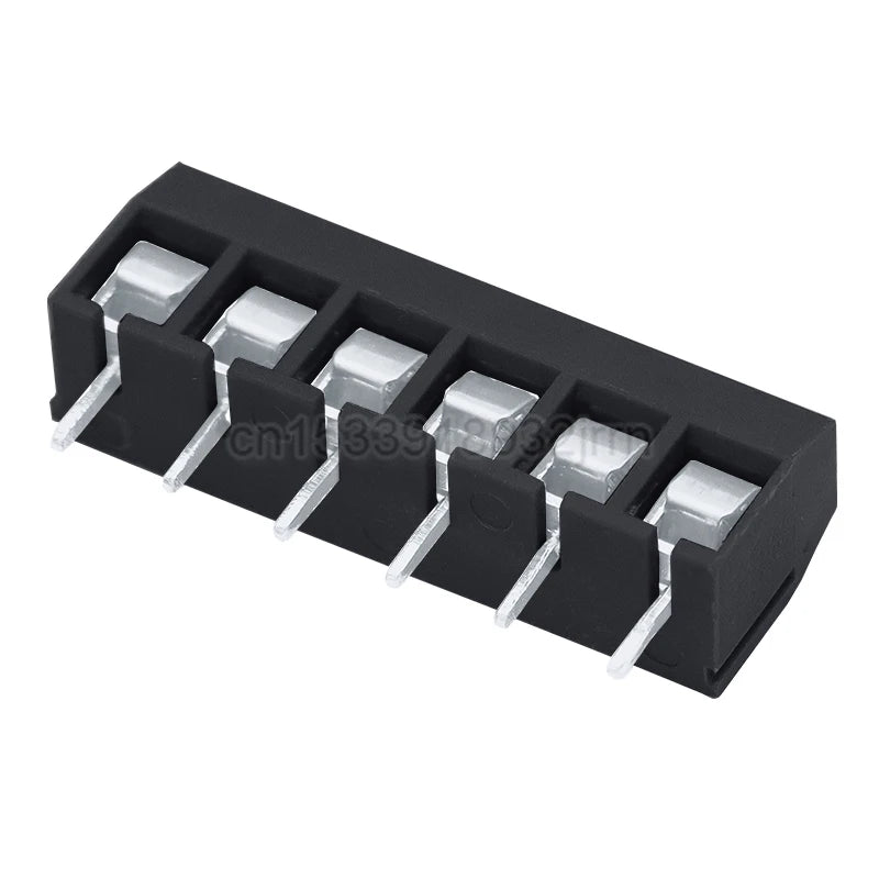 10Pcs KF301 Straight Pin 2P 3P 4P 5P 6P Screw PCB Terminal Blocks Pitch 5.0mm Connector Assortment Kit KF-301
