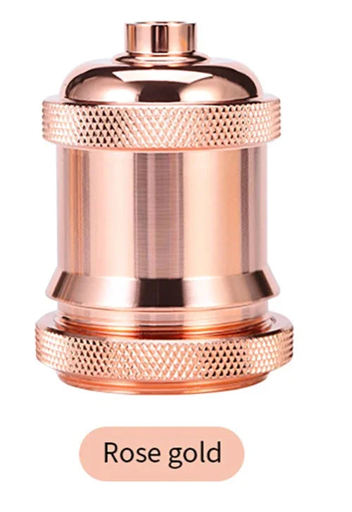 2pcs E27 E26 Edison Medium Screw Swivel Bases Vintage Retro Industrial Ceiling DIY Pendant Antique Hang LED Lamp Holder Socket