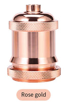 2pcs E27 E26 Edison Medium Screw Swivel Bases Vintage Retro Industrial Ceiling DIY Pendant Antique Hang LED Lamp Holder Socket