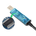 Industrial Grade USB to RS232/485 Serial Cable (C), 2m, Supports 3.3V/5V, Original FT232RNL Chip
